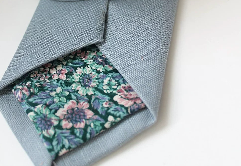 Petite entreprise canadienne, cravate confectionnée à la main par Handsome&Lace