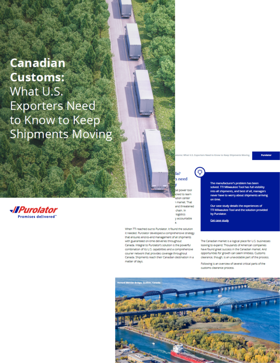 Canadian Customs: What U.S. Exporters Need to Know to Keep Shipments Moving