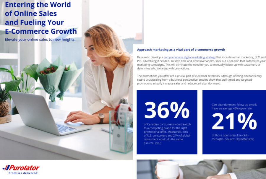 Purolator ecommerce growth ebook