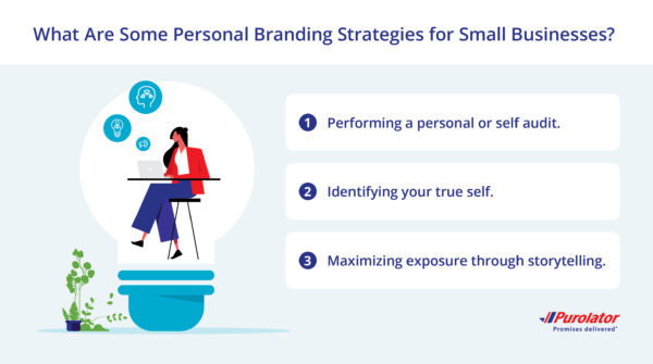What are some personal branding strategies for small businesses