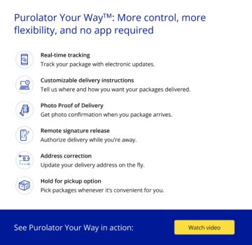 Purolator Your Way