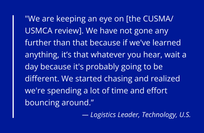 Quote from US technology company